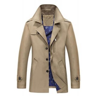 Luxury Turn-Down Collar Overcoat - 4 Colors