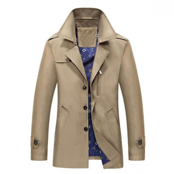 Luxury Turn-Down Collar Overcoat - 4 Colors