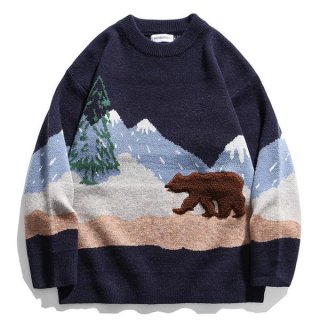 Mountain Bear Oversized Sweater Mountain Bear Oversized Sweater