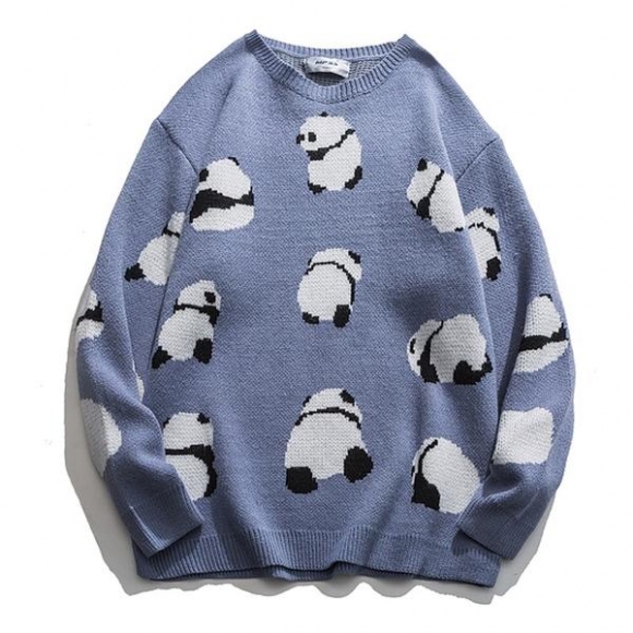 Panda Oversized Sweater