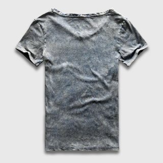 Vintage Slim Fit V Neck Washed T-Shirt - 3 Colors