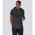 Luxury Hooded Long T-Shirt - 4 Colors