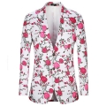 Rose Floral Blazer