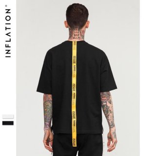 Premium Long Ribbon Cotton T-Shirt