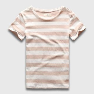 Slim Fit Striped Cotton T-Shirt - 6 Colors