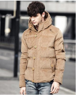 Luxury Padded Modern Corduroy Jacket Luxury Padded Modern Corduroy Jacket