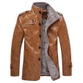Luxury Fur Lined Leather Jacket