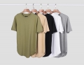 Premium Cotton Long T-Shirt - 5 Colors
