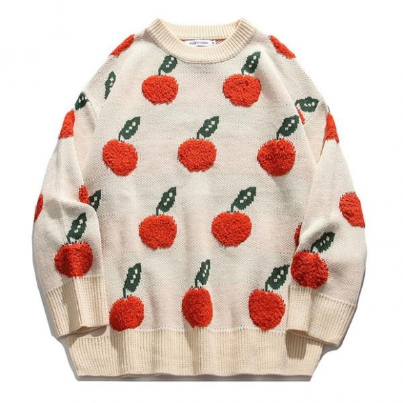 Cherry Oversized Sweater