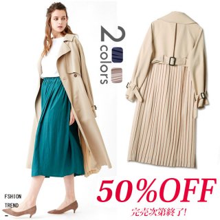 Back pleats trench coat 2 / 2 / 2 / 2 back pleats Back pleats trench coat 2 / 2 / 2 / 2 back pleats