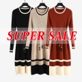 Knit dress? Comfortable all three colors