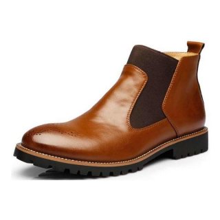 Luxury British Chelsea Leather Boots - 3 Colors Luxury British Chelsea Leather Boots - 3 Colors