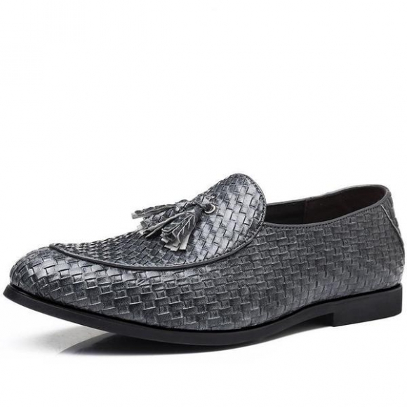 Luxury Handmade Leather Tassel Loafers