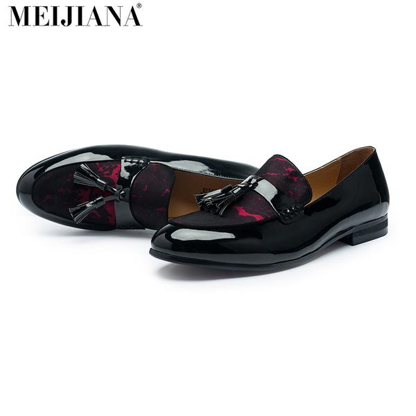 Luxury Hi-Shine Leather Moccasins