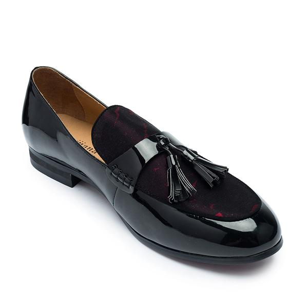 Luxury Hi-Shine Leather Moccasins