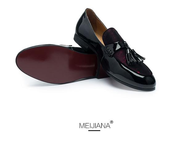 Luxury Hi-Shine Leather Moccasins