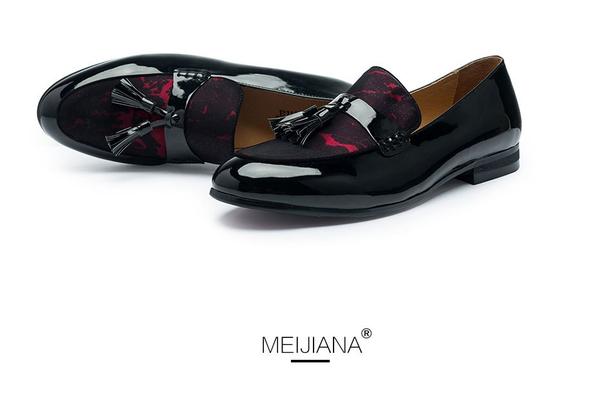 Luxury Hi-Shine Leather Moccasins